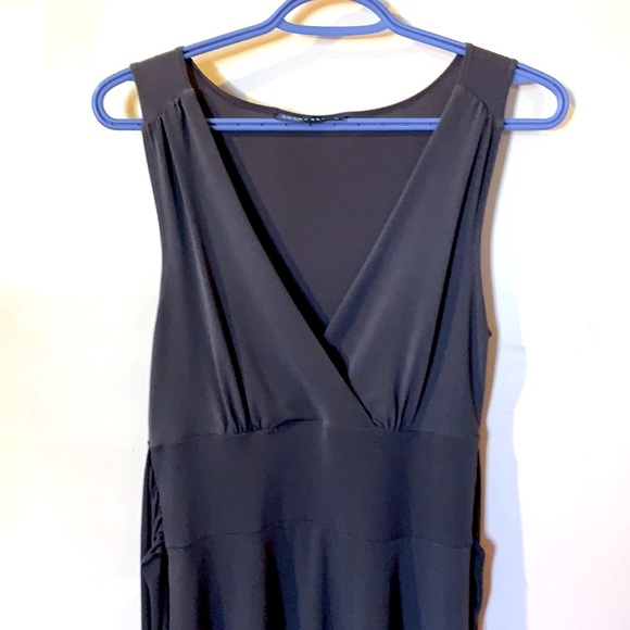 Sleeveless Dark Gray Dress Holiday - Picture 2 of 7